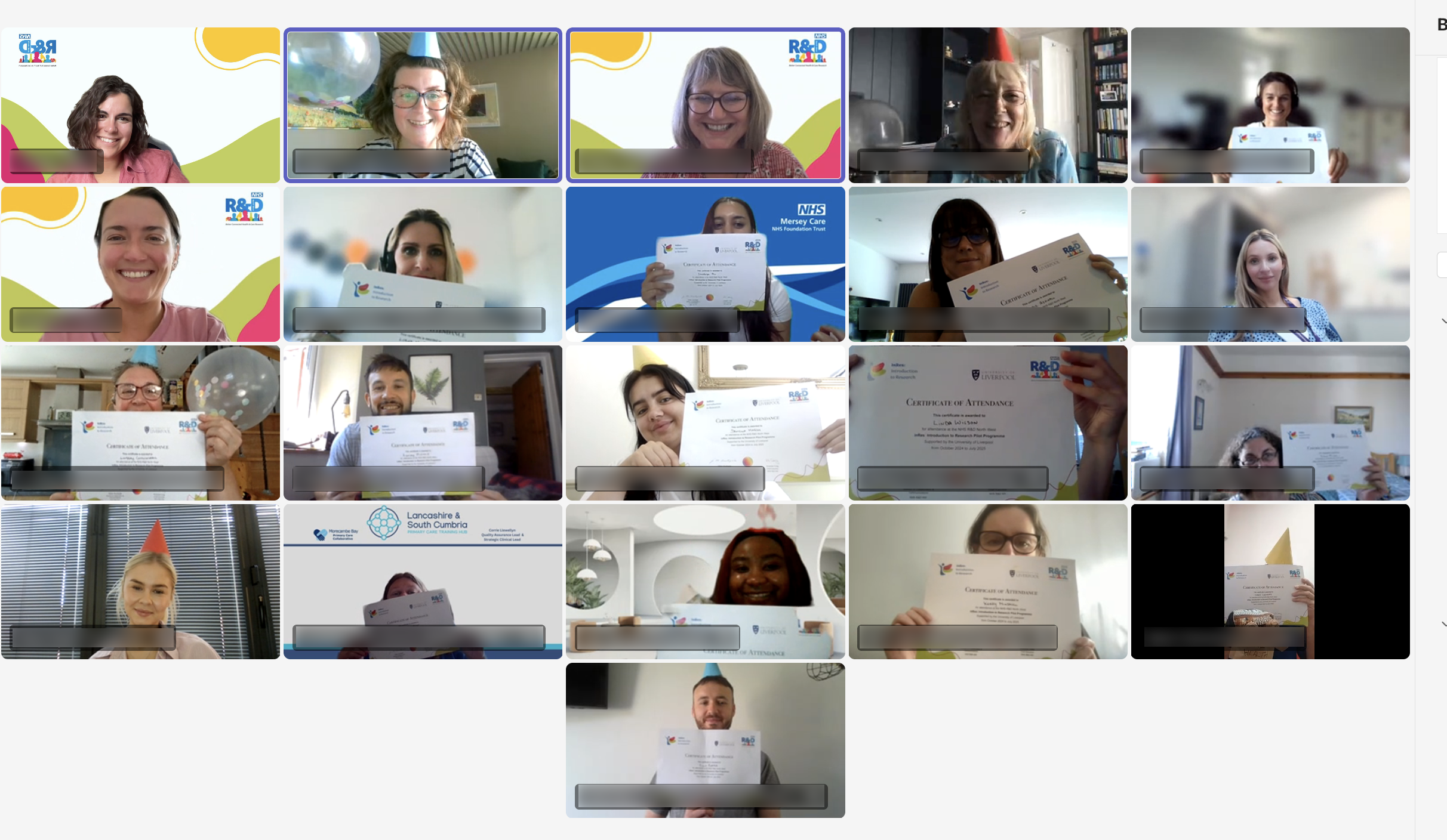 Celebrating the InRes Pilot Programme